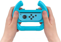 Stuur Controller Hoesje geschikt voor Nintendo Switch - Rood en Blauw