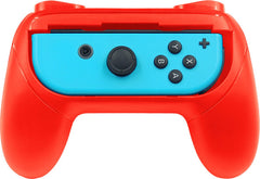 YONO Controller Grip geschikt voor Nintendo Switch - Gamepad Houder Hoesje - 2 Stuks - Rood Blauw