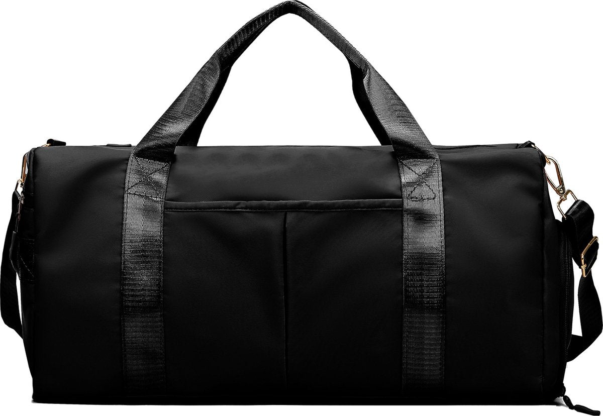 YONO Reistas Handbagage 40x20x25 - Weekendtas Ryanair – Sporttas - Schoudertas Dames en Heren – Zwart