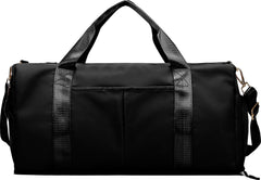 YONO Reistas Handbagage 40x20x25 - Weekendtas Ryanair – Sporttas - Schoudertas Dames en Heren – Zwart