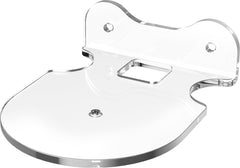 YONO Wandplank voor Smart Speaker - Wall Mount Universeel - Muurbeugel Houder Zwevend - Geschikt Voor Sonos Play / Google Nest Home Mini / Apple Homepod / Amazon Echo / IP Camera / Wifi Router - Transparant