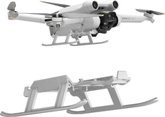 YONO Landingsgestel geschikt voor DJI Mini 3 Pro - Landing Gear Accessoires Opvouwbaar - Lichtgrijs