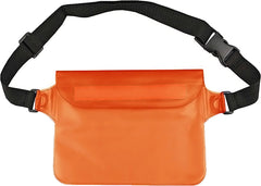YONO Heuptasje Waterdicht - Fanny Pack Doorzichtig - Waterdichte Heuptas - Vakantie - Reizen - Festival - Dames en Heren - Oranje