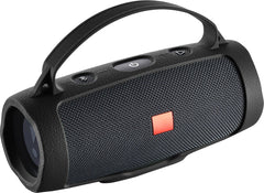YONO Siliconen Hoes geschikt voor JBL Charge Essential 2 - Case met Draagriem en Handvat - Beschermhoes - Zwart