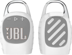 YONO Premium Case geschikt voor JBL Clip 5 - Siliconen Hoesje - Wit