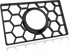 YONO Pasjeshouder geschikt voor Apple Airtag - Slim Pasje Creditcard Houder Case - Portemonnee Hoesje - Zwart