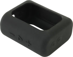 YONO Siliconen Case geschikt voor JBL Go 3 - Hoesje - Beschermhoes - Skin - Zwart