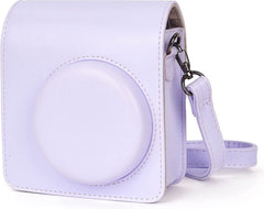 YONO Case geschikt voor Fujifilm Instax Mini 40 - Hoes met Draagriem - Cameratas - Lila