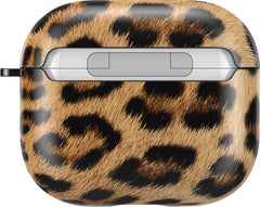 YONO Special Design Hoesje geschikt voor Apple Airpods 3 - Hard Case met Clip - Tijgerprint