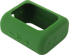 YONO Siliconen Case geschikt voor JBL Go 3 - Hoesje - Beschermhoes - Skin - Donkergroen