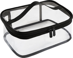 YONO Doorzichtige Reis Toilettas voor Toiletartikelen – Travel Make Up Organizer Tasje – Transparant