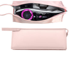 YONO Travel Case geschikt voor Dyson Airwrap Styler & Dyson Supersonic Föhn - Opbergtasje Stijltang - Reistas - Etui Organizer - Lichtroze