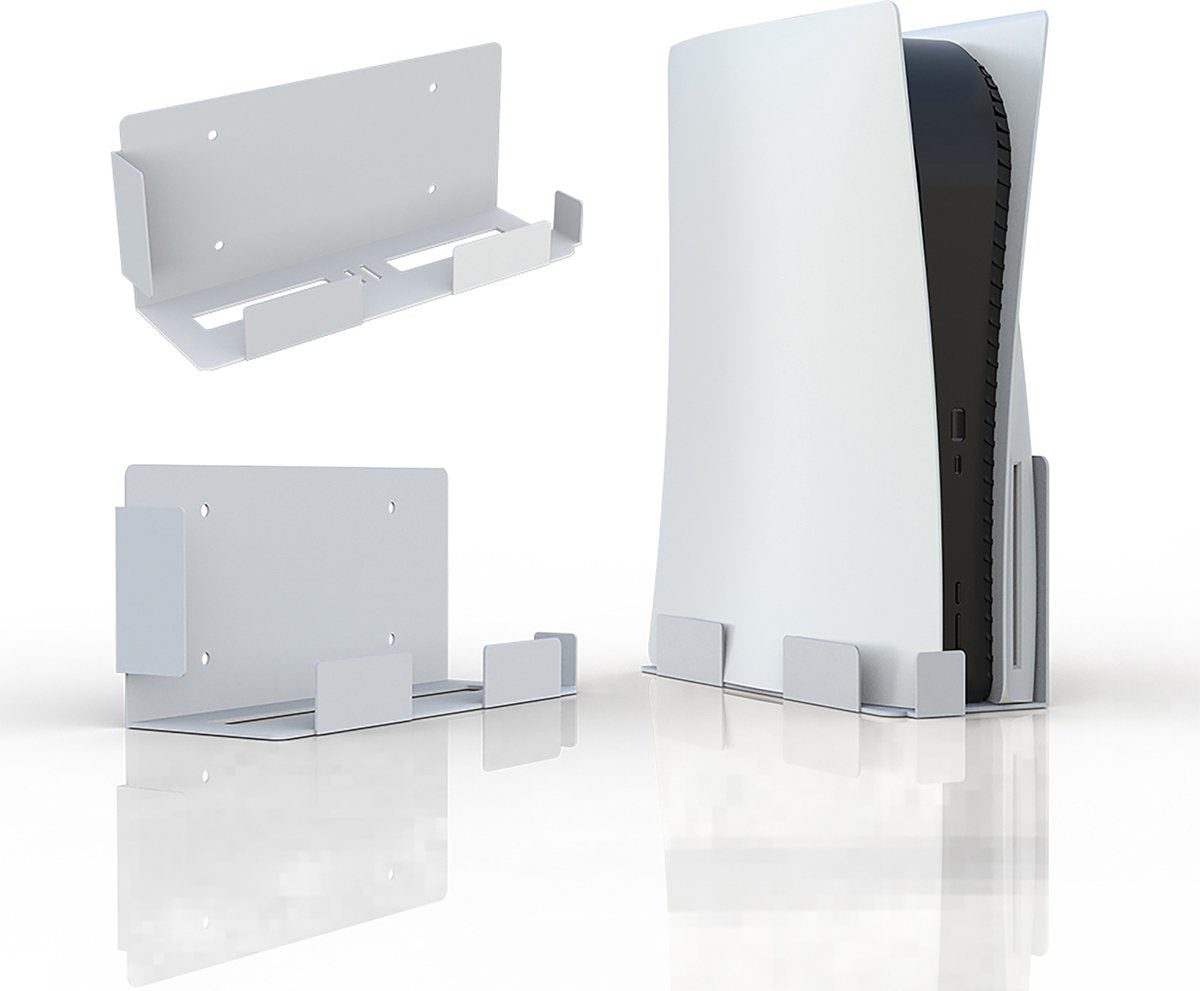 YONO Muurbeugel geschikt voor Playstation 5 - Wall Mount Beugel Houder voor PS5 - Wit