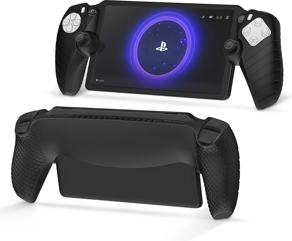 YONO Soft Case geschikt voor Playstation Portal - Siliconen Hoes - Zwart