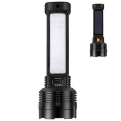 YONO Oplaadbare LED Zaklamp op Zonne-energie - USB-C - Werklamp