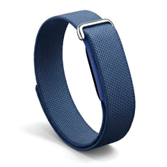 YONO Bandje geschikt voor Google Fitbit Air - Nylon Armband - Donkerblauw
