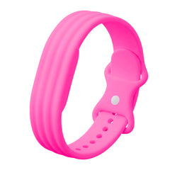 YONO Bandje geschikt voor Google Fitbit Air - Siliconen Sportbandje - Felroze