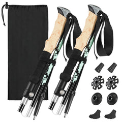 YONO Nordic Walking Stokken - Wandelstokken Hiking Set van 2