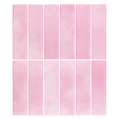 YONO Plaktegels - Zelfklevende Tegels - 5 Stuks - Roze