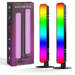 YONO Light Bar RGB - Gaming Monitor Verlichting - LED Lamp Sfeerverlichting - Bureau - Tafel - 2 Stuks