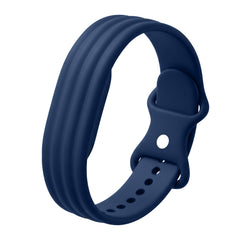 YONO Bandje geschikt voor Google Fitbit Air - Siliconen Sportbandje - Donkerblauw