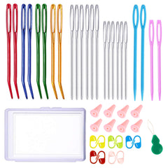 YONO Rijgnaalden en Wolnaalden Set – 36-delig