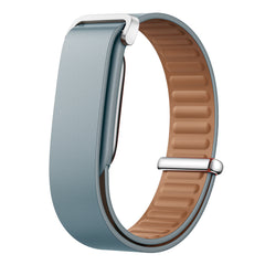 YONO Bandje geschikt voor Google Fitbit Air - Leer - Lichtblauw