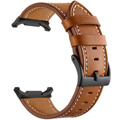 YONO Bandje geschikt voor Samsung Galaxy Watch 8 - Leer - Bruin