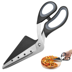 YONO Pizzaschaar met Schep - 2-in-1 Pizzasnijder