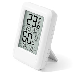 YONO Hygrometer Binnen - Luchtvochtigheidsmeter - Wit