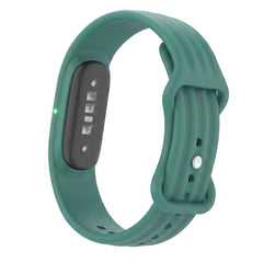 YONO Bandje geschikt voor Google Fitbit Air - Siliconen Sportbandje - Donkergroen