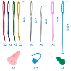 YONO Rijgnaalden en Wolnaalden Set – 36-delig