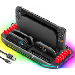 YONO Oplaadstation geschikt voor Nintendo Switch 2 en Joy-Con Controllers