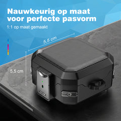 YONO Hoesje geschikt voor Samsung Galaxy Buds 4 / 4 Pro - Zwart