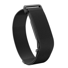 YONO Bandje geschikt voor Google Fitbit Air - Milanese - Zwart