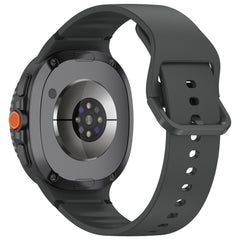 YONO Siliconen Samsung Galaxy Watch 8 Bandje - Donkergrijs - S/M