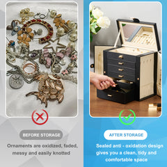 YONO Sieradendoos XL - Zwart