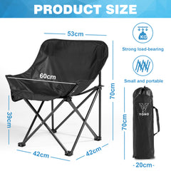 YONO Campingstoel Opvouwbaar