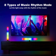 YONO Light Bar RGB - Gaming Monitor Verlichting - LED Lamp Sfeerverlichting - Bureau - Tafel - 2 Stuks