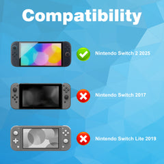 YONO Hard Case geschikt voor Nintendo Switch 2 - Zwart