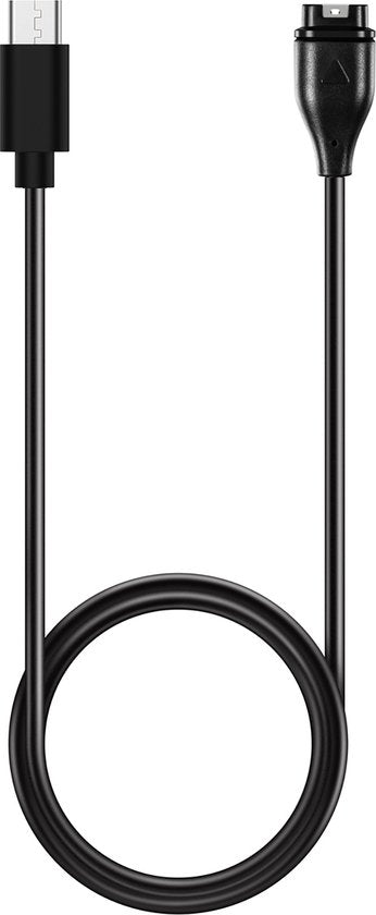 YONO Oplaadkabel USB-C geschikt voor Garmin Smartwatch - Vivoactive - Venu - Vivomove - Vivosmart - Forerunner - 5 4 3 2 S Plus - Oplader - Kabel - 1 Meter
