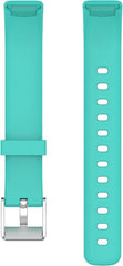 YONO Siliconen Bandje geschikt voor Fitbit Luxe - Turquoise - Large