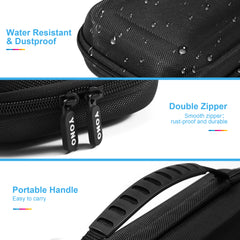 YONO Case geschikt voor Nintendo Switch 2 - Beschermhoes - Hoesje met Opbergvak voor Games en Accessoires - Zwart