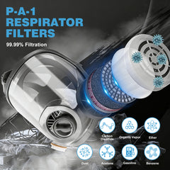 YONO Adembeschermingsmasker - Gasmasker met Nuclear Filter