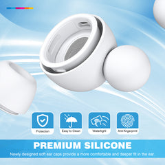 YONO Oordopjes Set met Cleaner Kit voor Airpods Pro - Wit