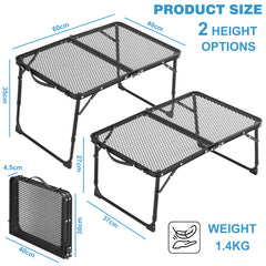 YONO Inklapbare Tafel Klein 60x40cm