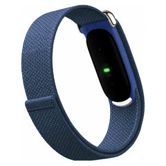 YONO Bandje geschikt voor Google Fitbit Air - Nylon Armband - Donkerblauw