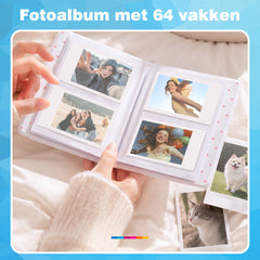 YONO Accessoires Set geschikt voor Fujifilm Instax Mini 13 - Lila