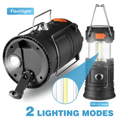 Stormlantaarn Opwindbaar en Zonne Energie
