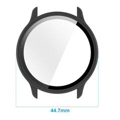 YONO Case geschikt voor Garmin Vivoactive 6 - 2 Stuks - Zwart en Transparant